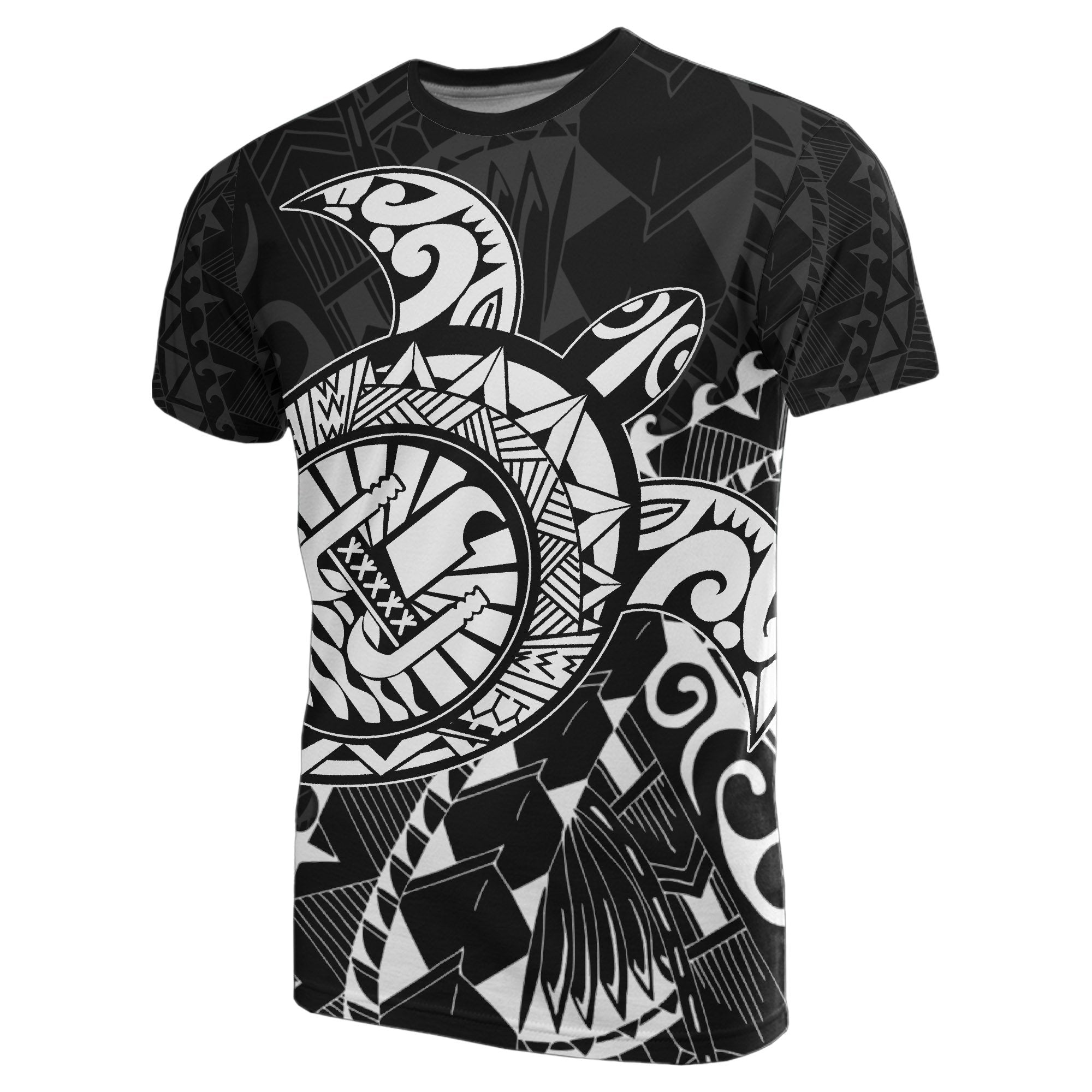 Tahiti T shirt - White - Turtle Style - Vibe Hoodie Shop