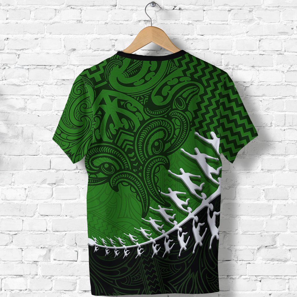 New Zealand Silver Fern Shirt, Maori Manaia Rugby Player T shirt - Vibe Hoodie Shop