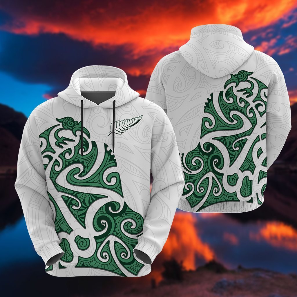 Maori Protection Tattoo Hoodie - Vibe Hoodie Shop