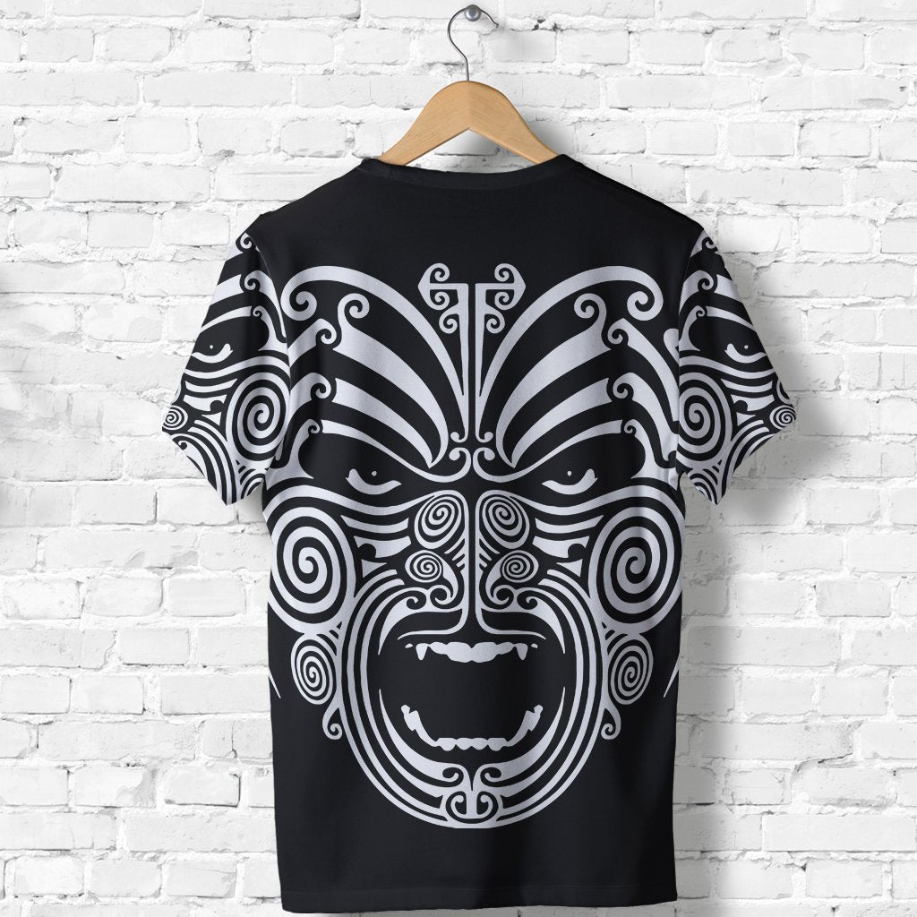 New Zealand Shirt, The Maori Moko Warface Tattoo T shirt K5 Merchize - Vibe Hoodie Shop