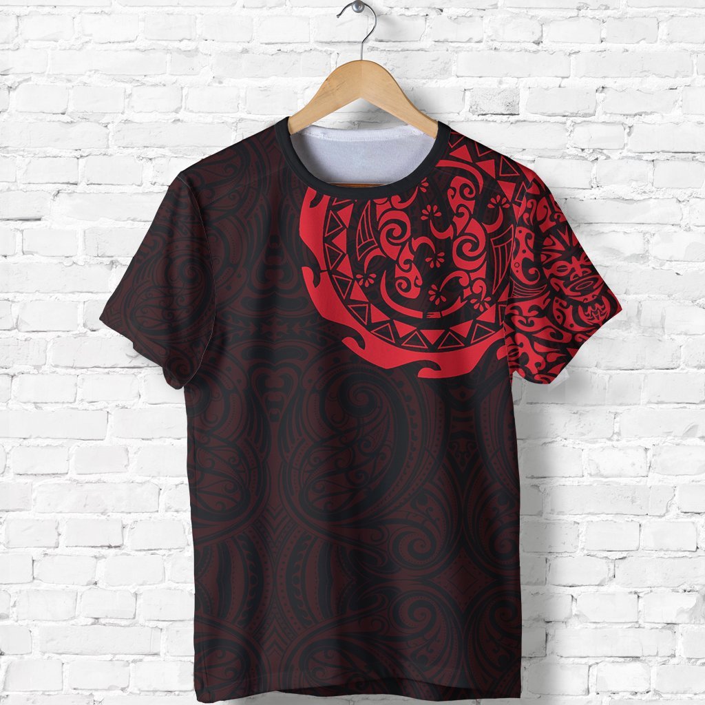 New Zealand Shirt, Maori Tangaroa Tattoo T shirt - Vibe Hoodie Shop