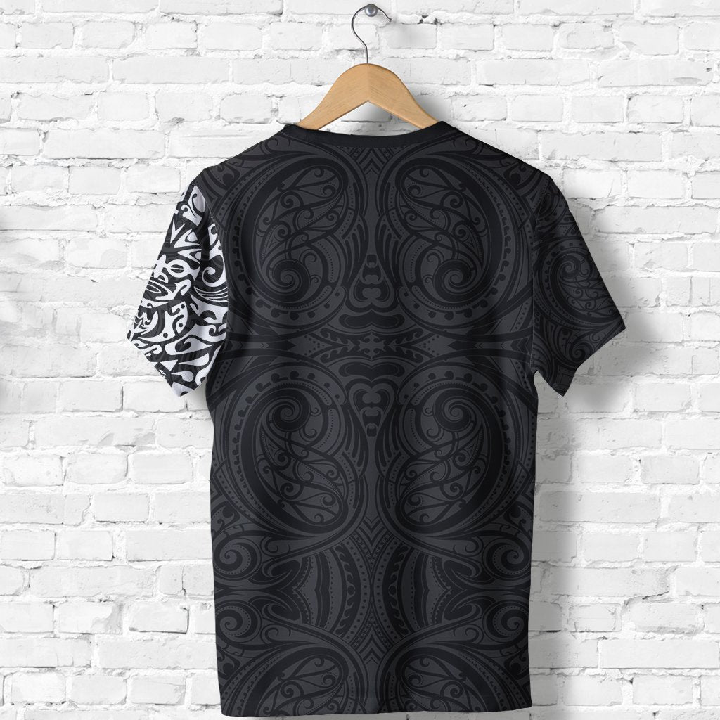 New Zealand Customized Shirt, Maori Tangaroa Tattoo Personalize T shirt - Vibe Hoodie Shop