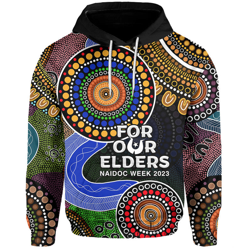 (Custom Personalised) NAIDOC Week 2023- Hoodie Aboriginal LT6 - Vibe Hoodie Shop