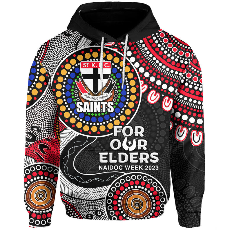 Saint Rugby Hoodie NAIDOC 2023 Aboriginal LT6 - Vibe Hoodie Shop