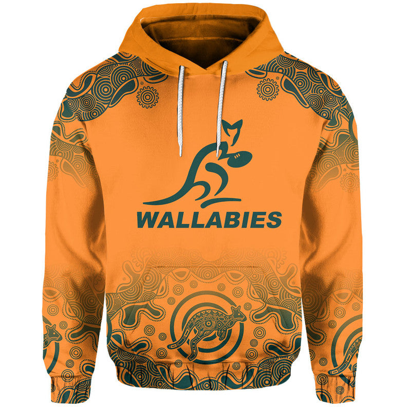 (Custom Personalised And Number) Australia Rugby Wallabies Hoodie Replica Jersey No.1 LT6 - Vibe Hoodie Shop