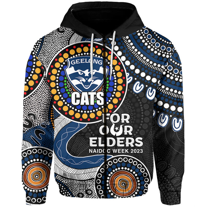 Cats Rugby Hoodie NAIDOC 2023 Aboriginal LT6 - Vibe Hoodie Shop