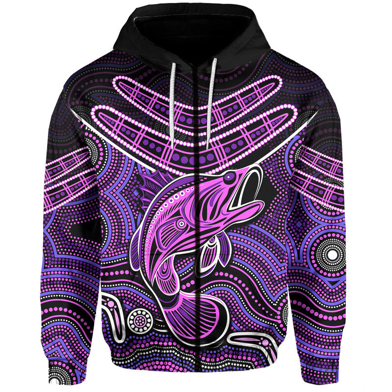 (Custom Personalised) Fishing Aboriginal Hoodie No.5 LT6 - Vibe Hoodie Shop