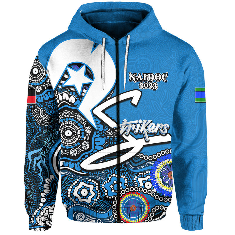 Adelaide Strikers Cricket Hoodie NAIDOC 2023 Patterns LT6 - Vibe Hoodie Shop