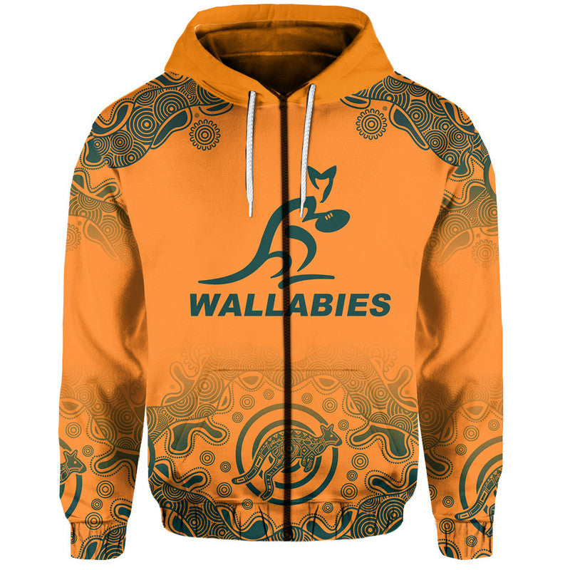 (Custom Personalised And Number) Australia Rugby Wallabies Hoodie Replica Jersey No.1 LT6 - Vibe Hoodie Shop