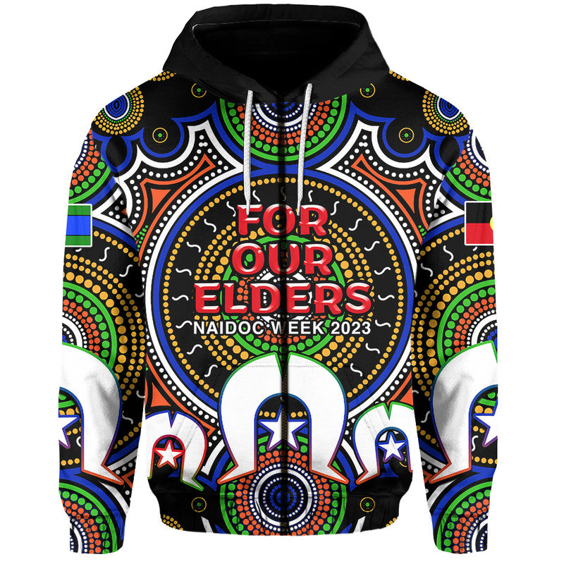 NAIDOC Week For Our Elders- Hoodie LT6 - Vibe Hoodie Shop