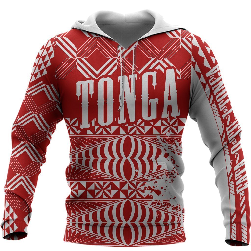 Tonga Hoodie Fata 'O Tu'I Tonga Pullover Hoodie - Vibe Hoodie Shop