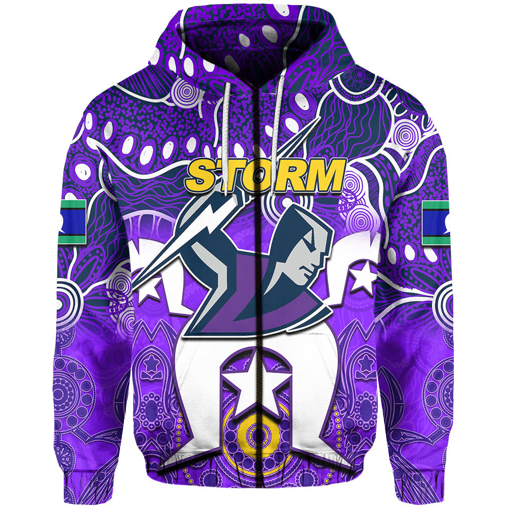 (Custom Personalised) Storm Torres Strait Islanders Mix Aboriginal Hoodie LT6 - Vibe Hoodie Shop