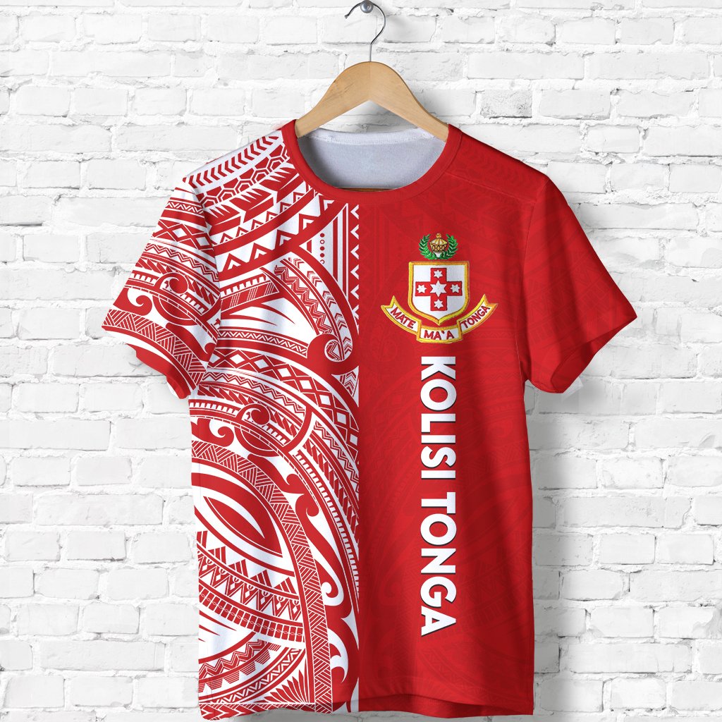 Kolisi Tonga T shirt Mate Ma'a Tonga Half Style - Vibe Hoodie Shop