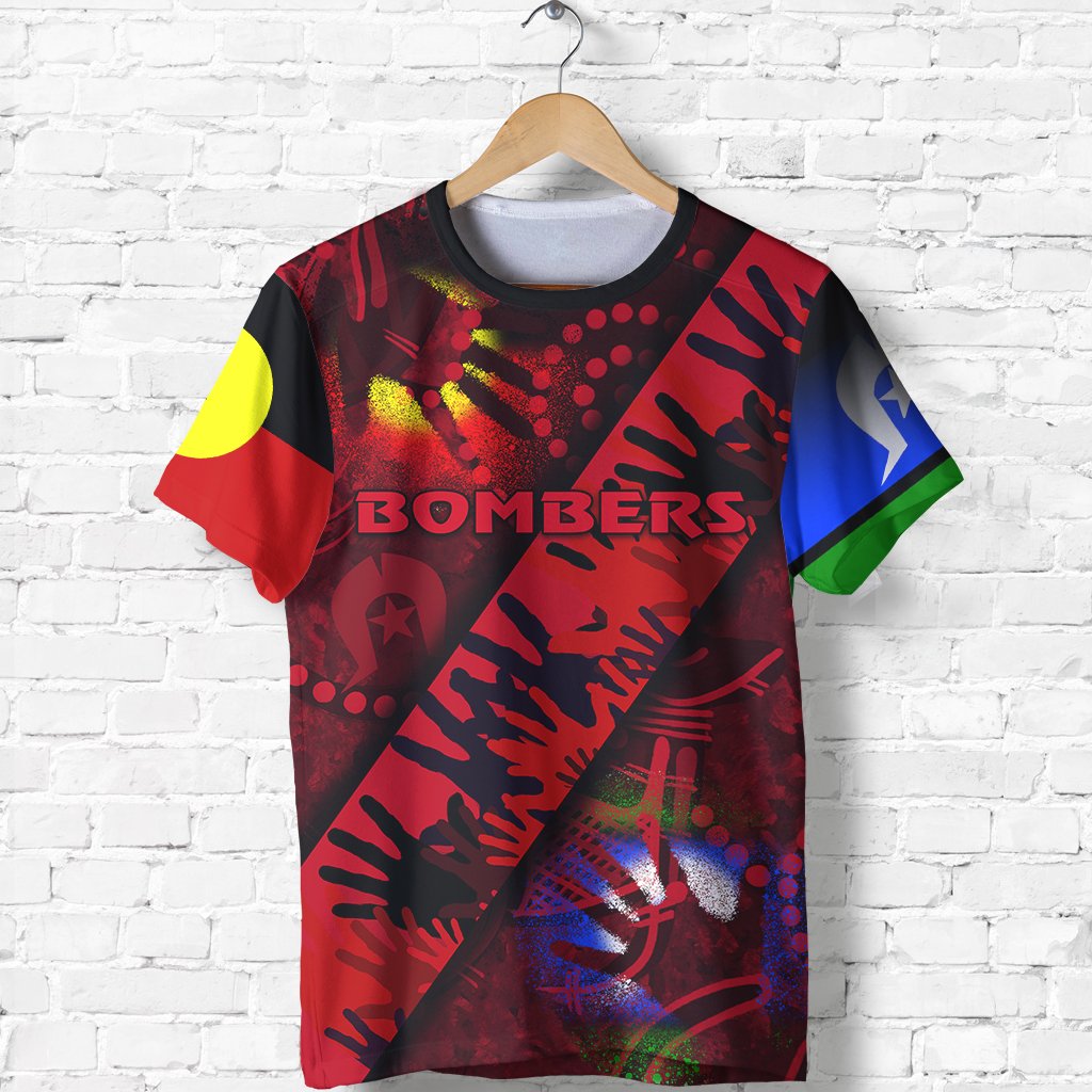 Australia NAIDOC Week T shirt Essendon Bombers - Vibe Hoodie Shop