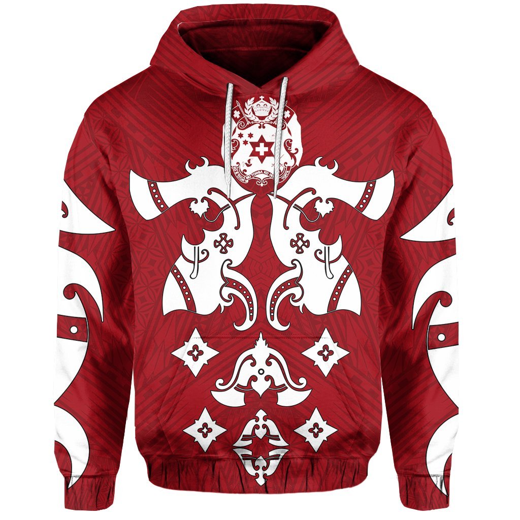 Tonga Polynesian All Over Hoodie - Vibe Hoodie Shop