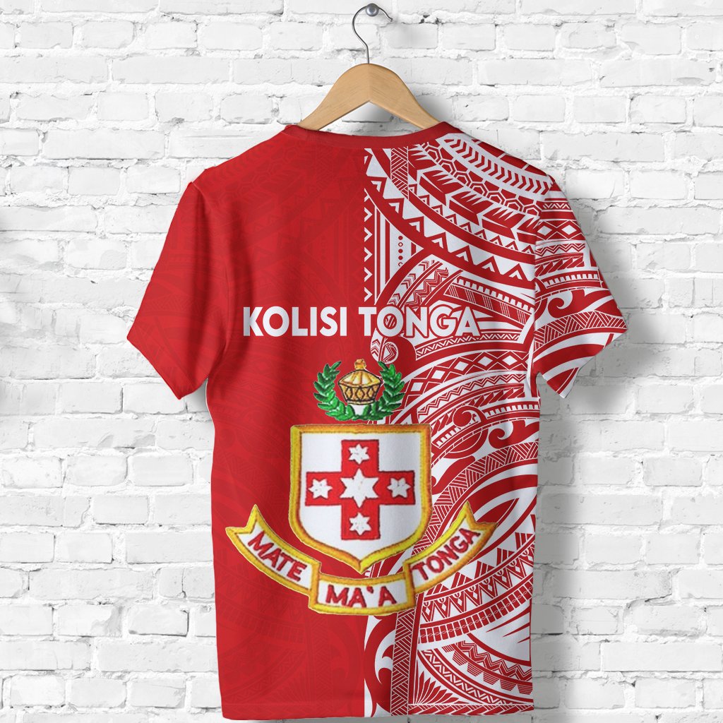 Kolisi Tonga T shirt Mate Ma'a Tonga Half Style - Vibe Hoodie Shop