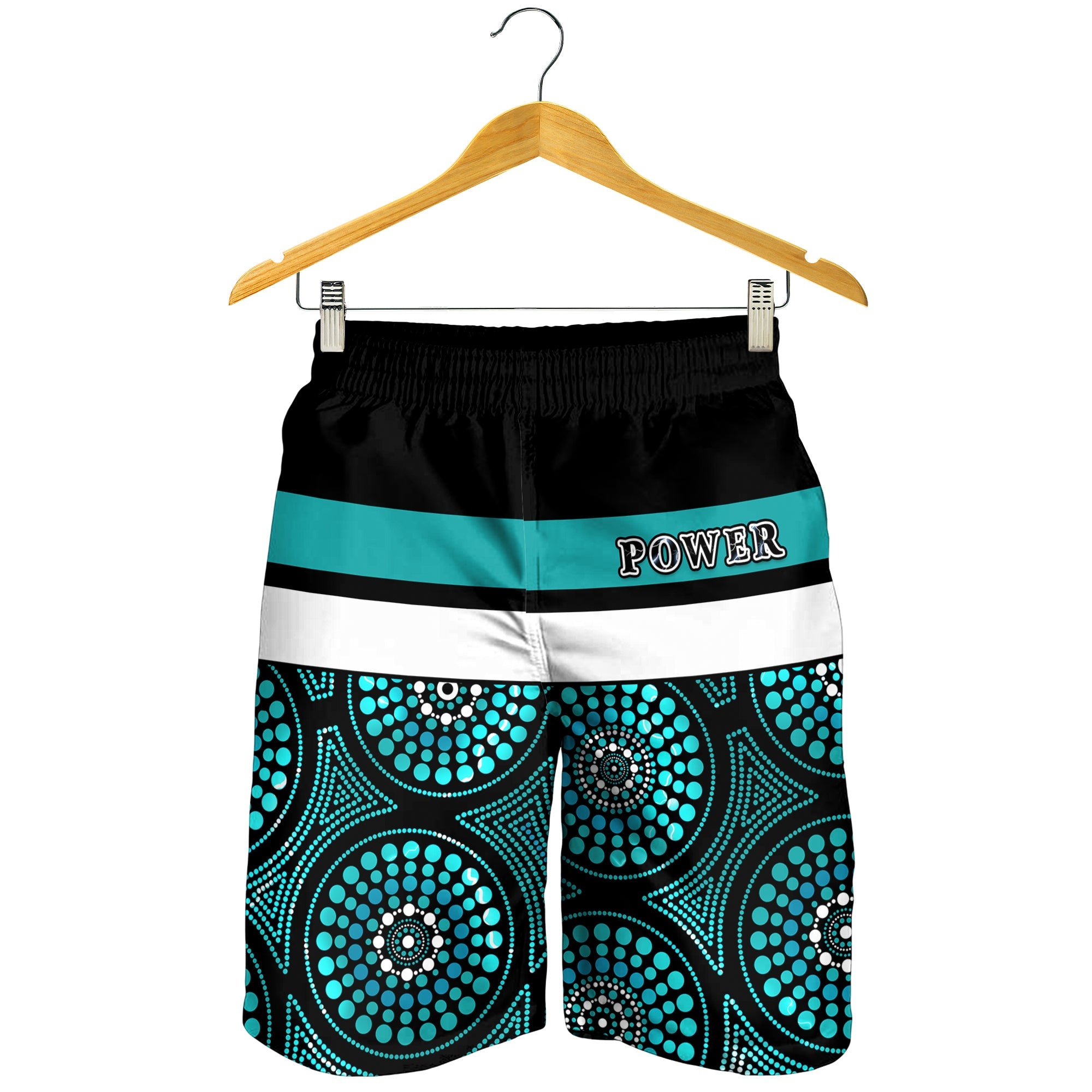 Power Indigenous 2021 Men Shorts Proud Port Adelaide - Vibe Hoodie Shop