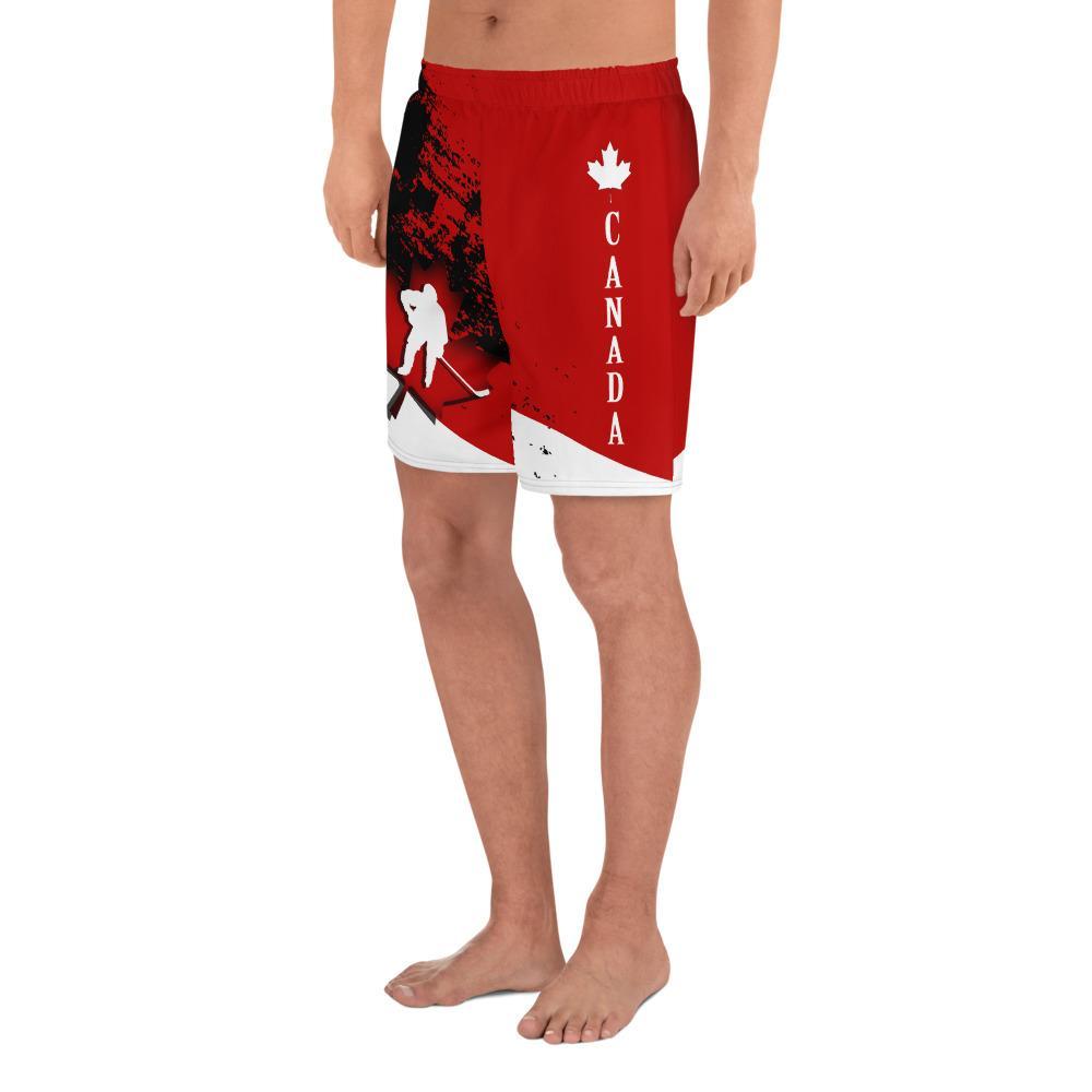 Canada Shorts - Maple Leaf Hockey - Vibe Hoodie Shop