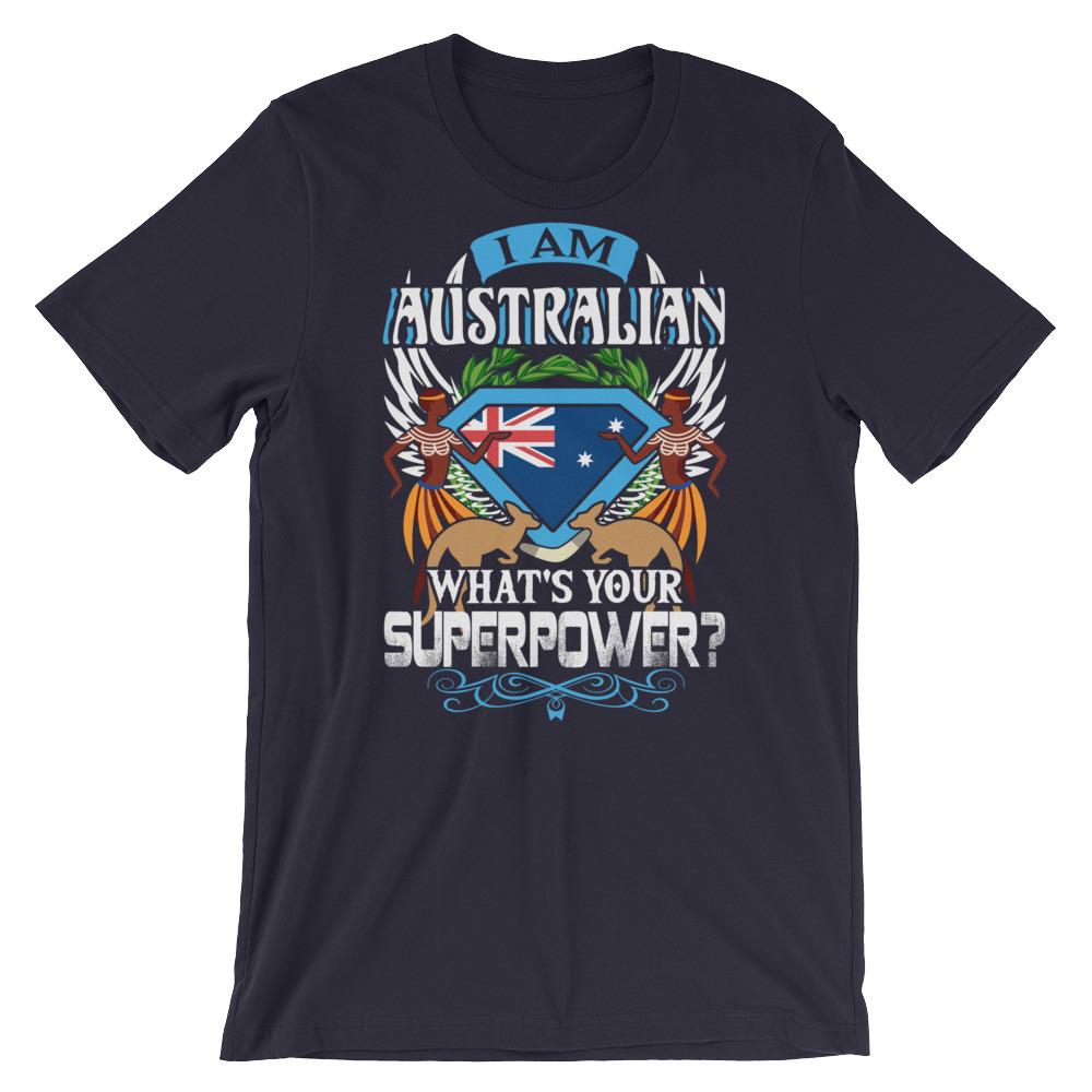 T shirt - Australian Flag T shirt Unisex - Vibe Hoodie Shop