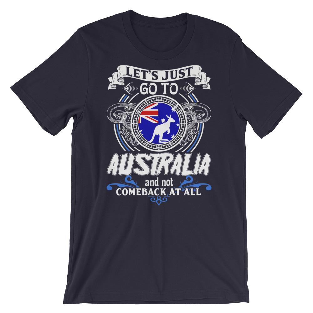 T shirt - Aus Flag T shirt Unisex - Vibe Hoodie Shop