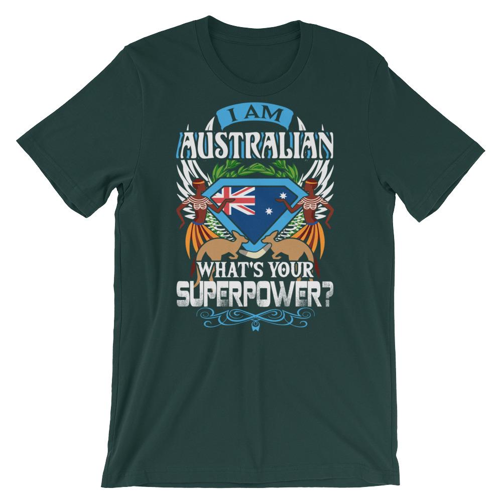 T shirt - Australian Flag T shirt Unisex - Vibe Hoodie Shop