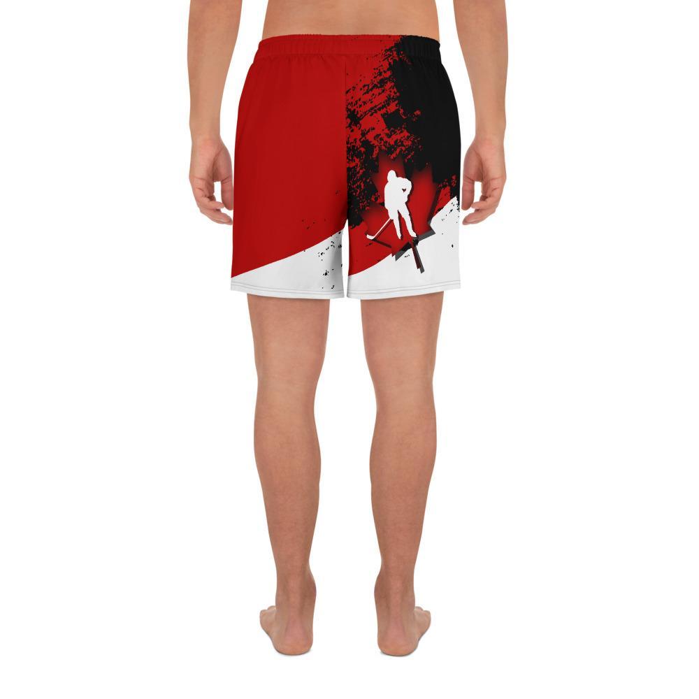 Canada Shorts - Maple Leaf Hockey - Vibe Hoodie Shop