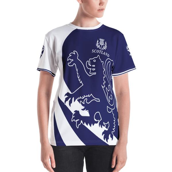 Scotland Royal Lion And Thistle All - Over T shirt - Vibe Hoodie Shop