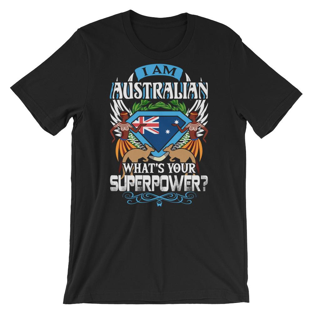 T shirt - Australian Flag T shirt Unisex - Vibe Hoodie Shop