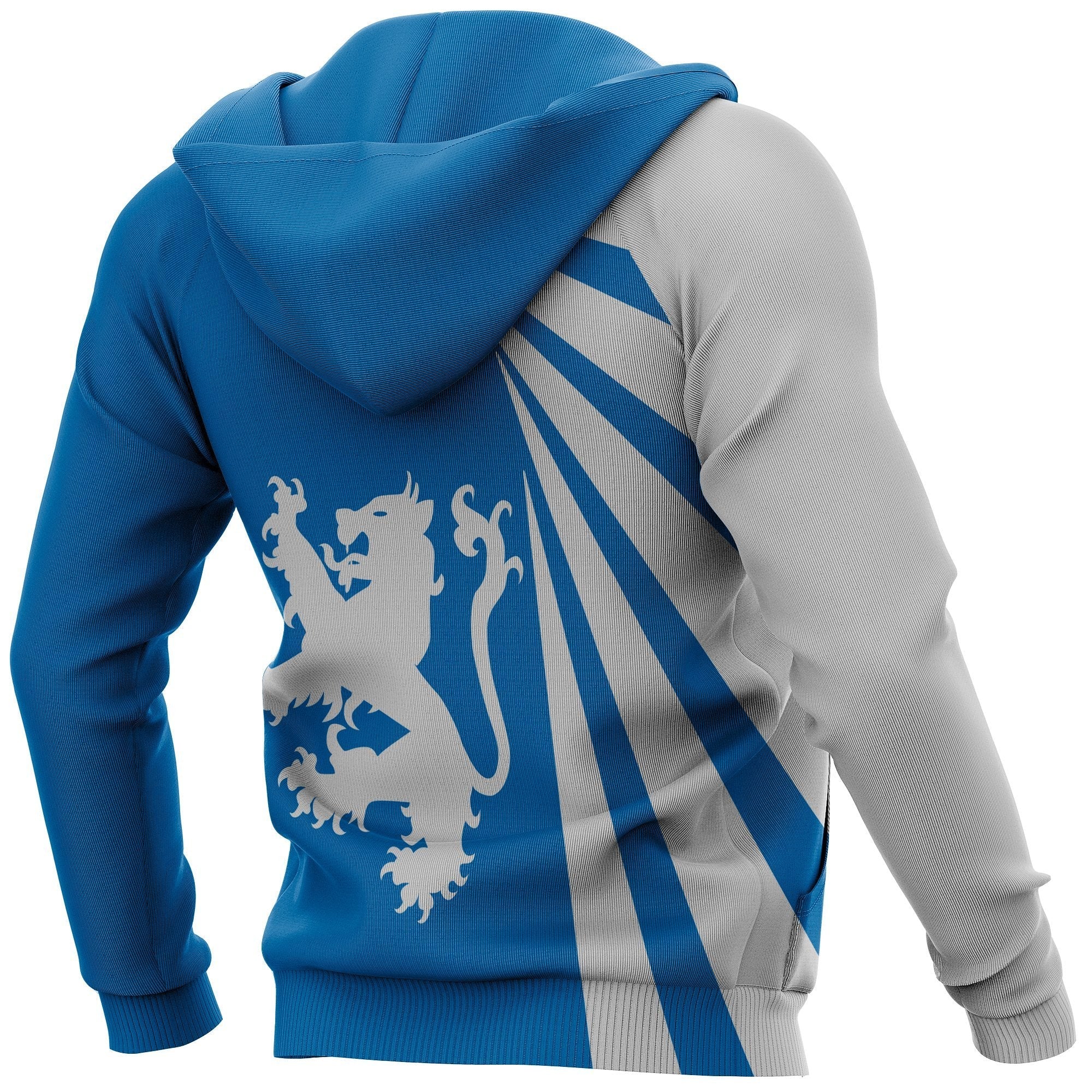 Scotland Zip - Up Hoodie - Tornado Version - Vibe Hoodie Shop