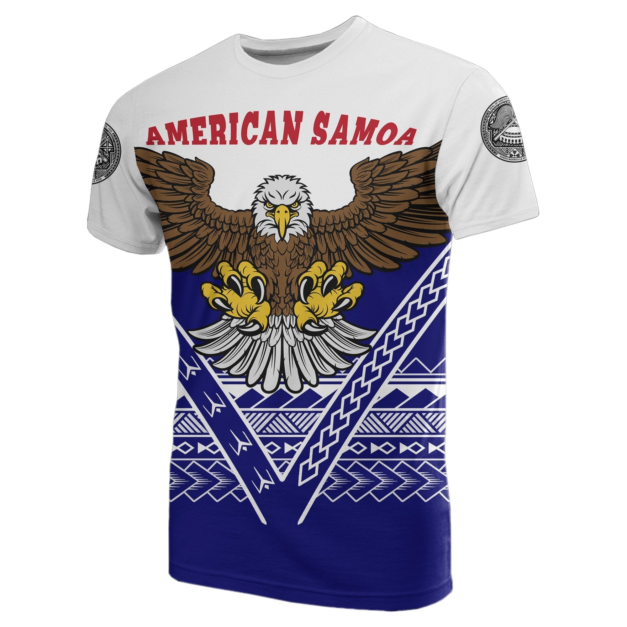 American Samoa T shirt Eagle - Vibe Hoodie Shop