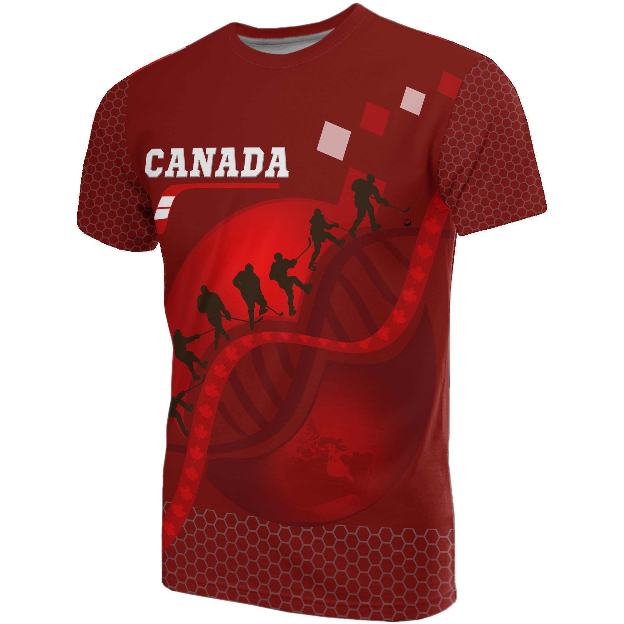 Canada T shirt Hockey Dna - Vibe Hoodie Shop