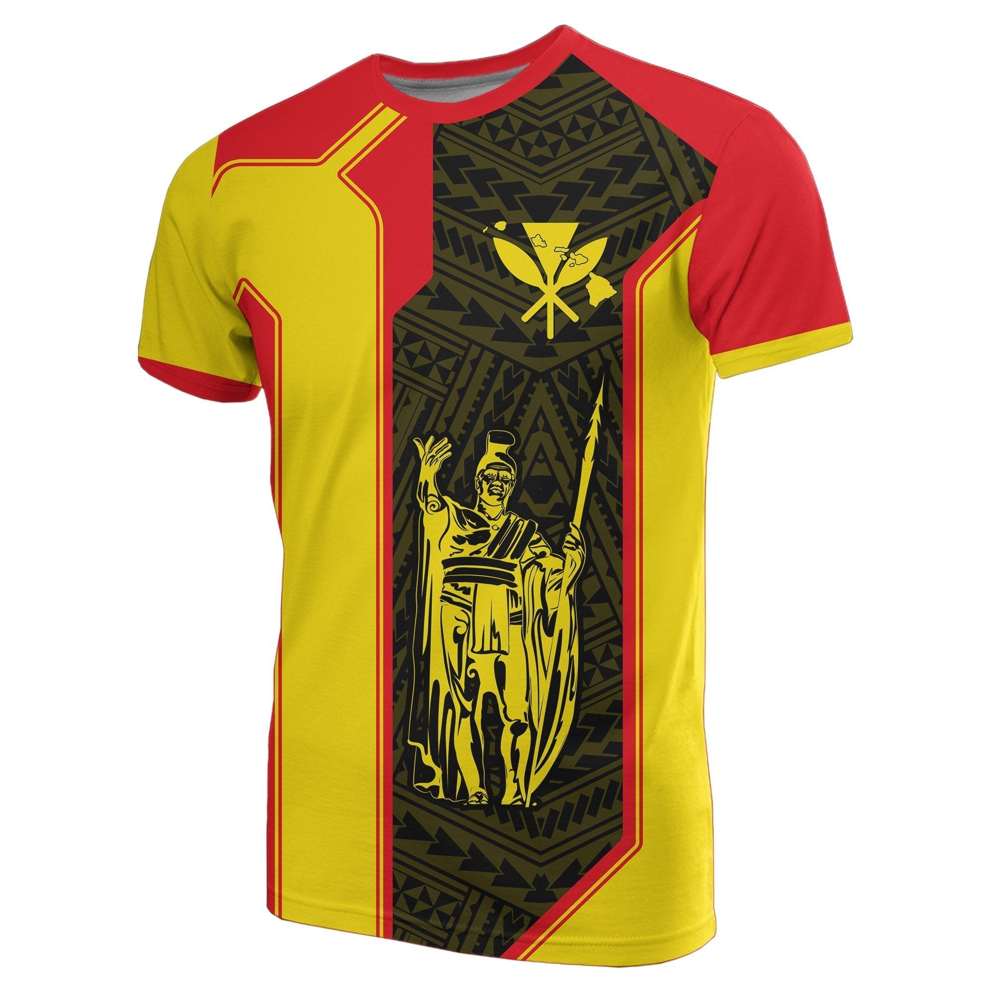 Hawaii Kamehameha Polynesian T shirt - Vibe Hoodie Shop