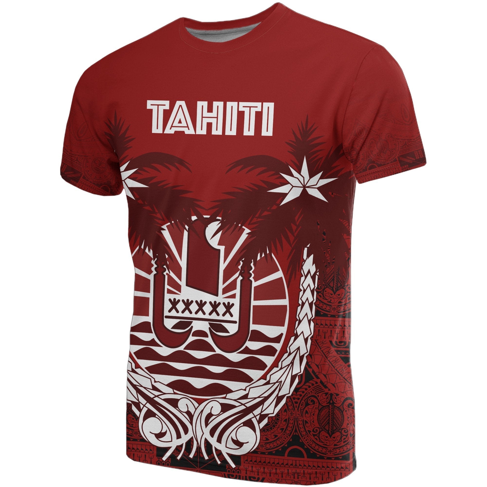 Tahiti Polynesian Coconut T shirts - Vibe Hoodie Shop