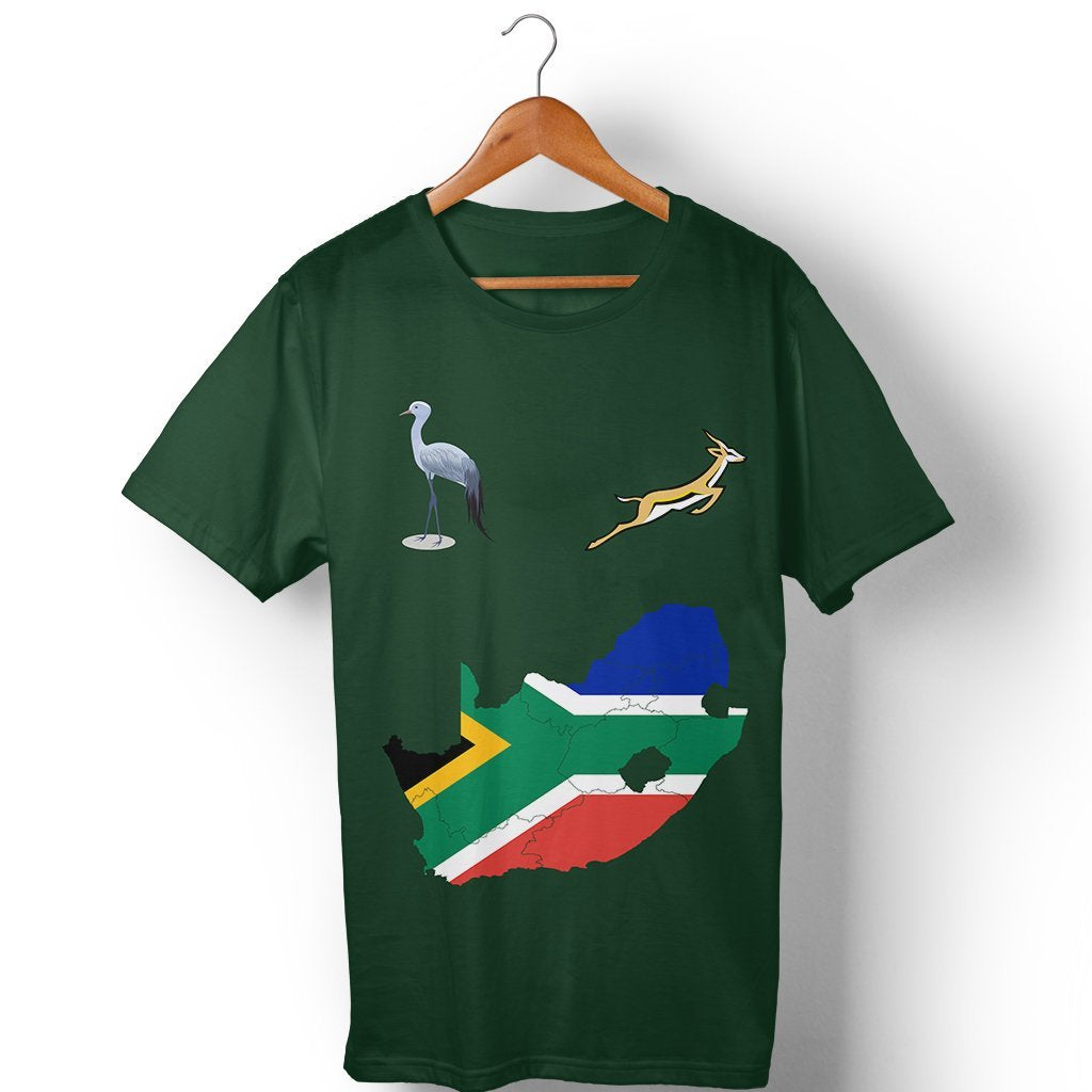 South Africa Symbols T shirt - Vibe Hoodie Shop