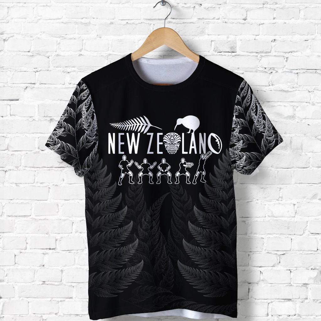 New Zealand Rugby Shirt, Rugby Haka Dance T shirt - Vibe Hoodie Shop