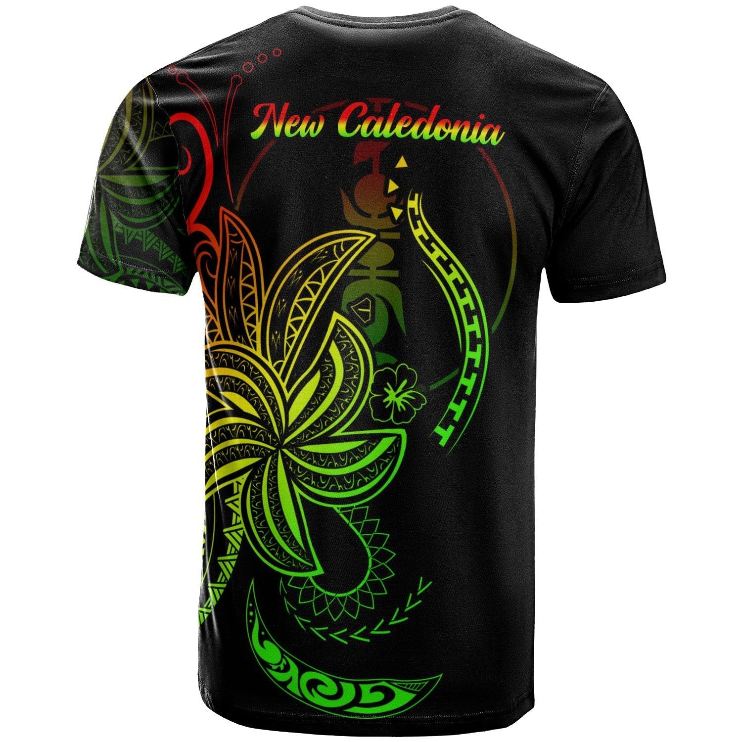 New Caledonia T shirt - Country Code With Seal - Vibe Hoodie Shop