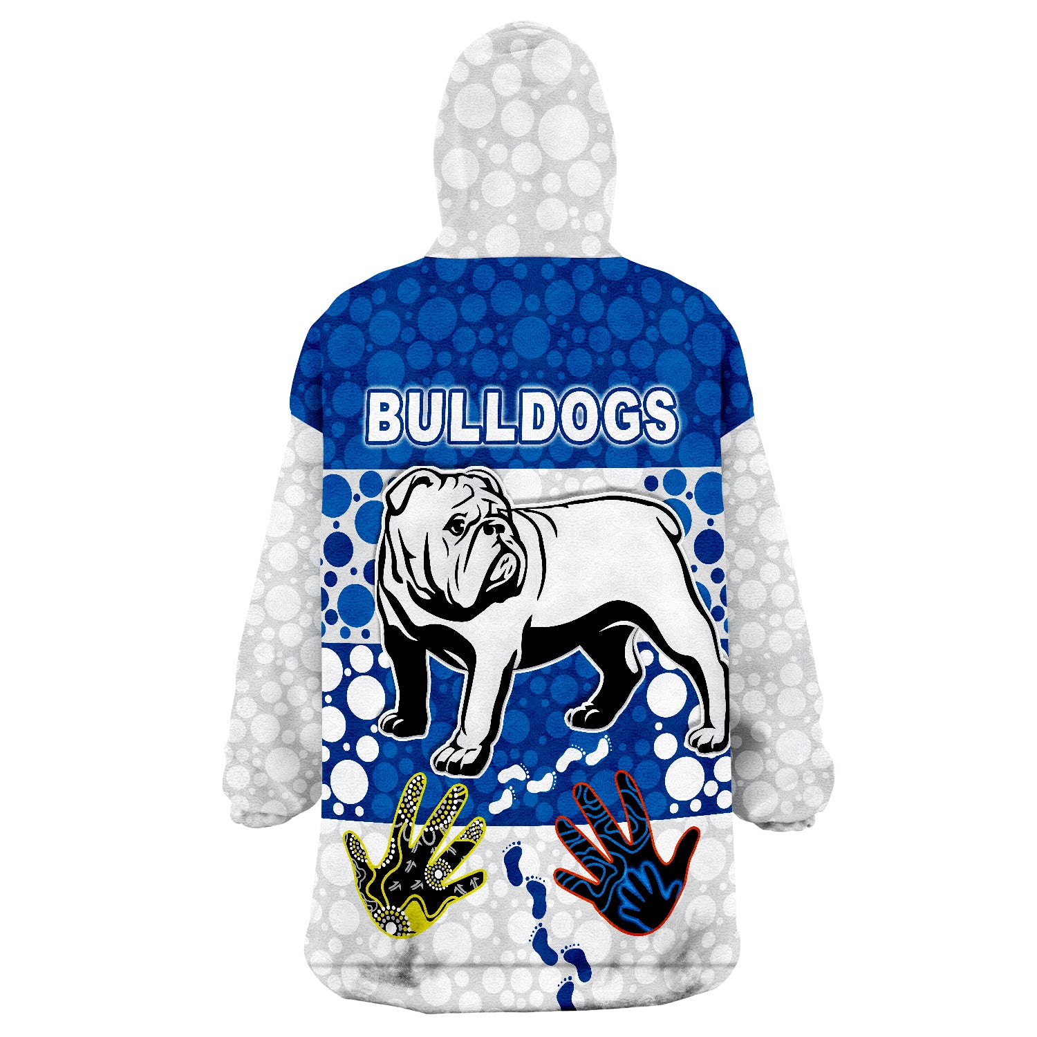 Newest Bulldogs Wearable Blanket Hoodie - Vibe Hoodie Shop