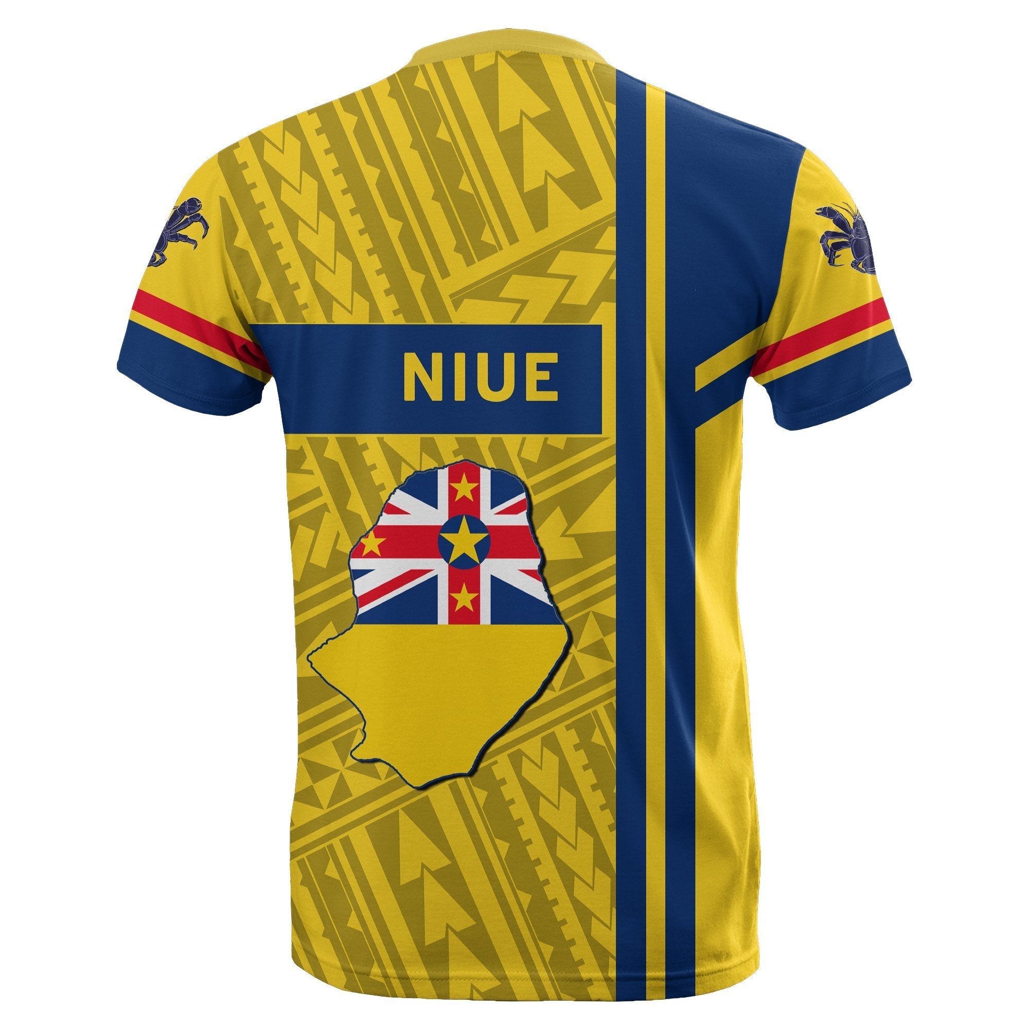 Niue T shirt - Flag Morale Style - Vibe Hoodie Shop