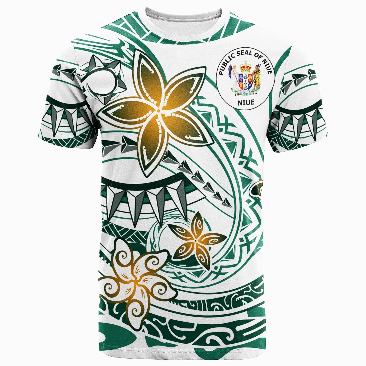 Niue T shirt - Spring Style White Color - Vibe Hoodie Shop