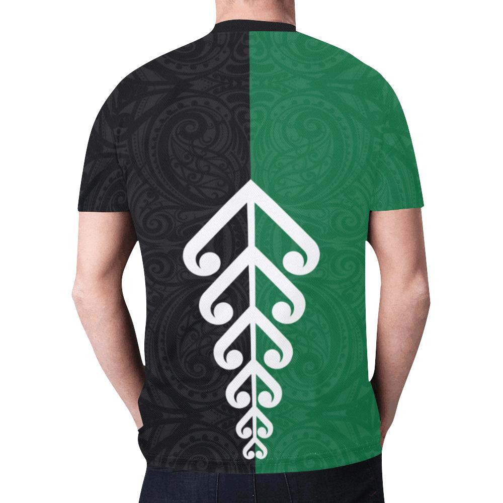 New Zealand Silver Fern Style T shirts - Vibe Hoodie Shop