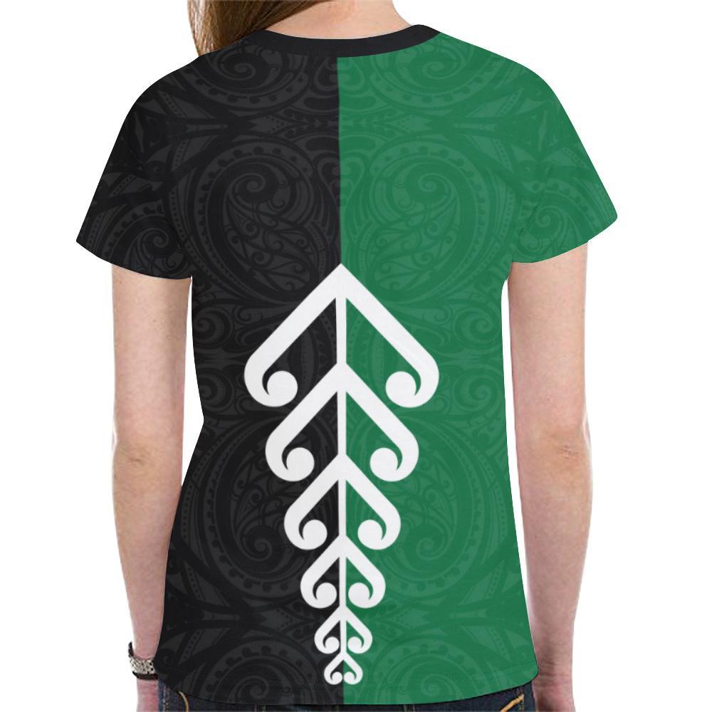 New Zealand Silver Fern Style T shirts - Vibe Hoodie Shop