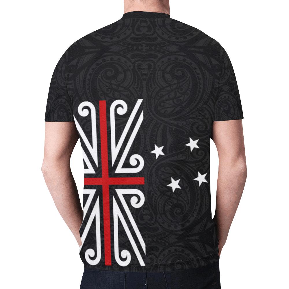 New Zealand Flag Design T shirts - Vibe Hoodie Shop