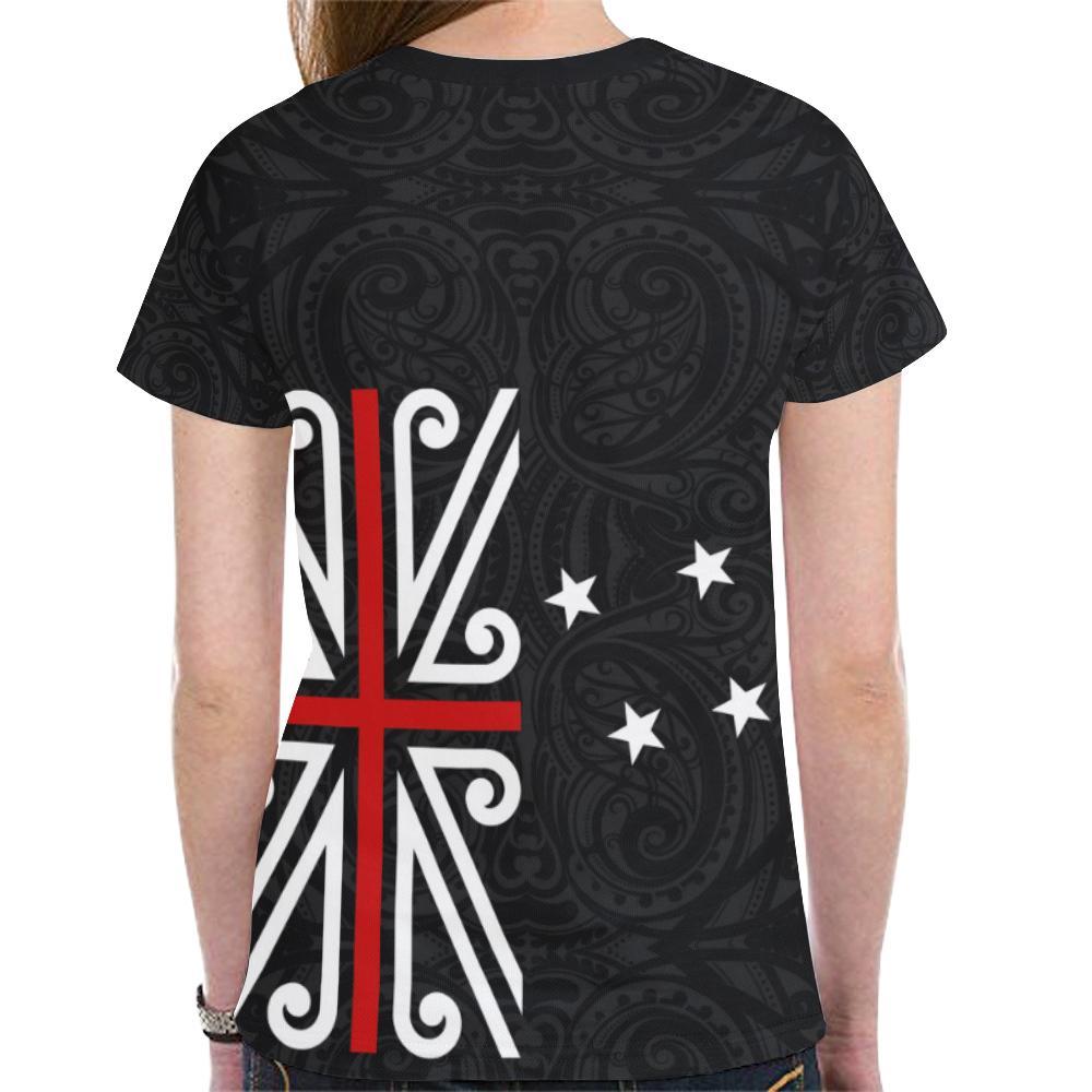 New Zealand Flag Design T shirts - Vibe Hoodie Shop