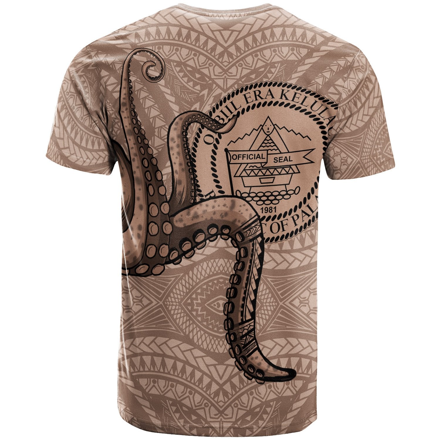 Vibe Hoodie Palau T shirt - Octopus Tentacle - Vibe Hoodie Shop