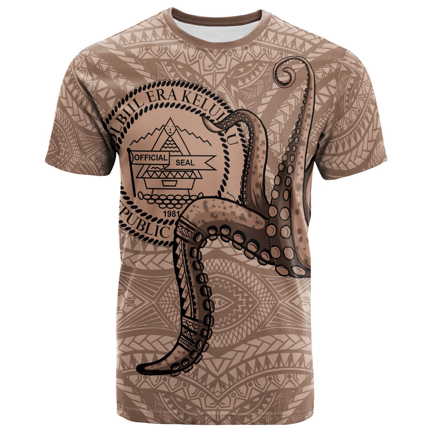 Vibe Hoodie Palau T shirt - Octopus Tentacle - Vibe Hoodie Shop