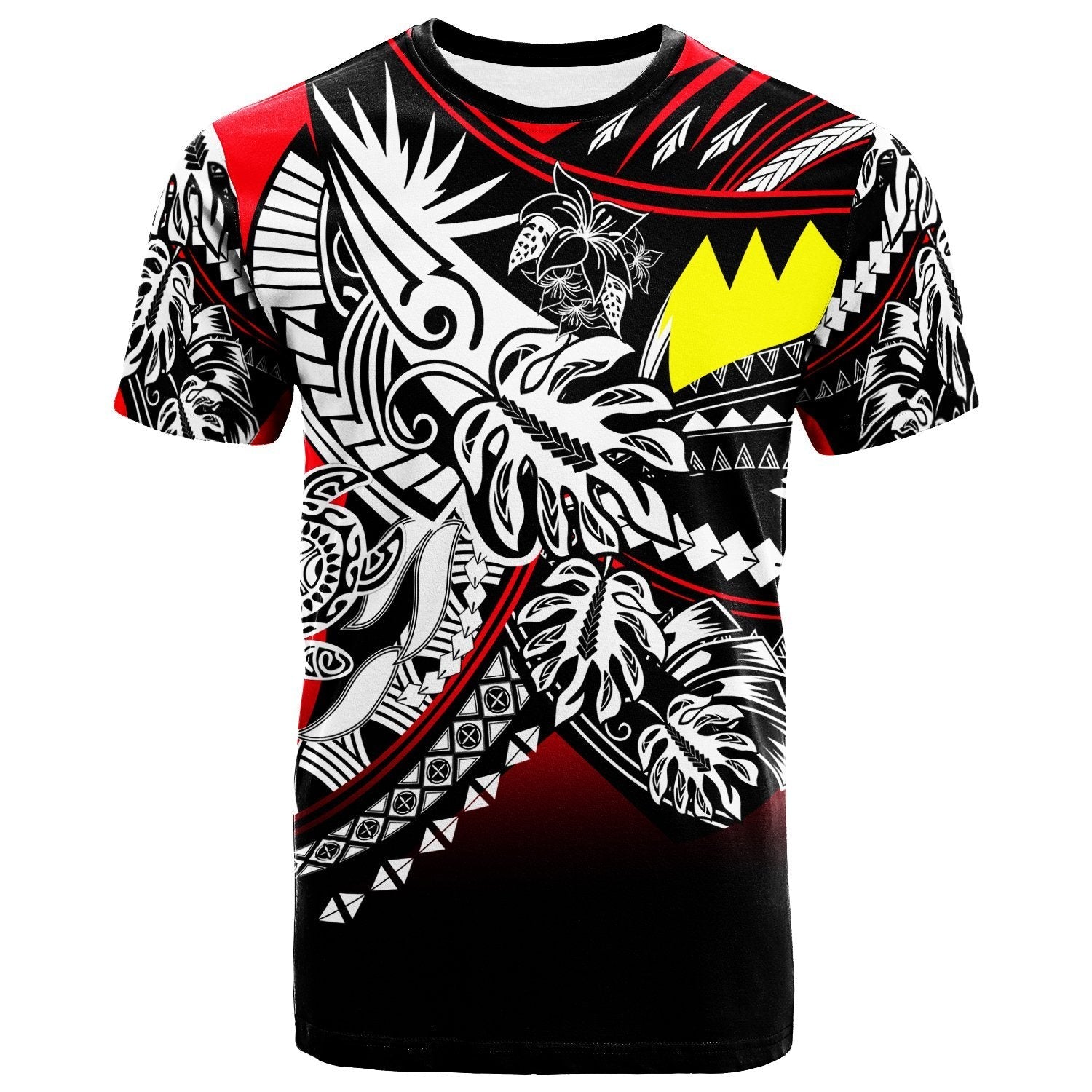 Palau T shirt - Tribal Jungle Pattern - Vibe Hoodie Shop