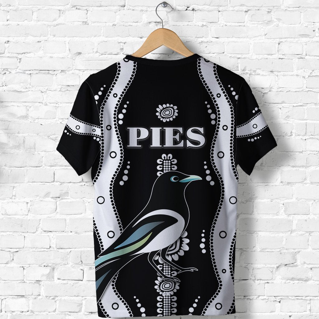 Collingwood T shirt Pies Indigenous - Black - Vibe Hoodie Shop