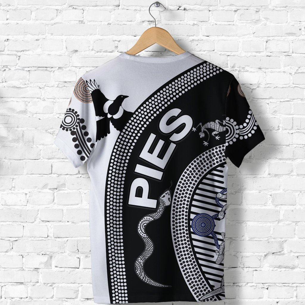 (Custom Personalised) Collingwood T shirt Pies Unique Indigenous - Vibe Hoodie Shop