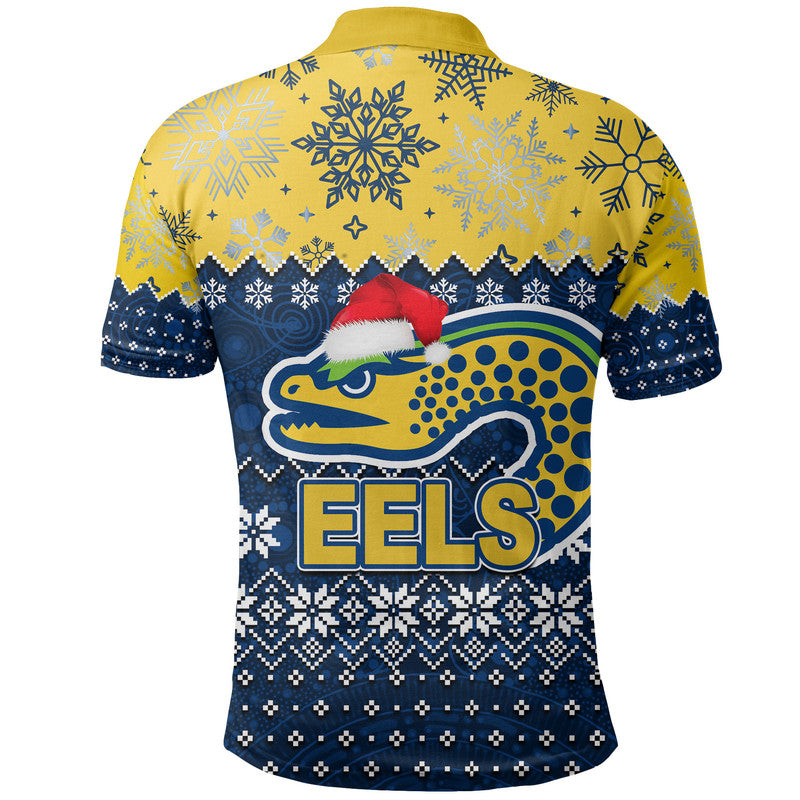 Eels Rugby Polo Shirt Christmas 2022 - Vibe Hoodie Shop