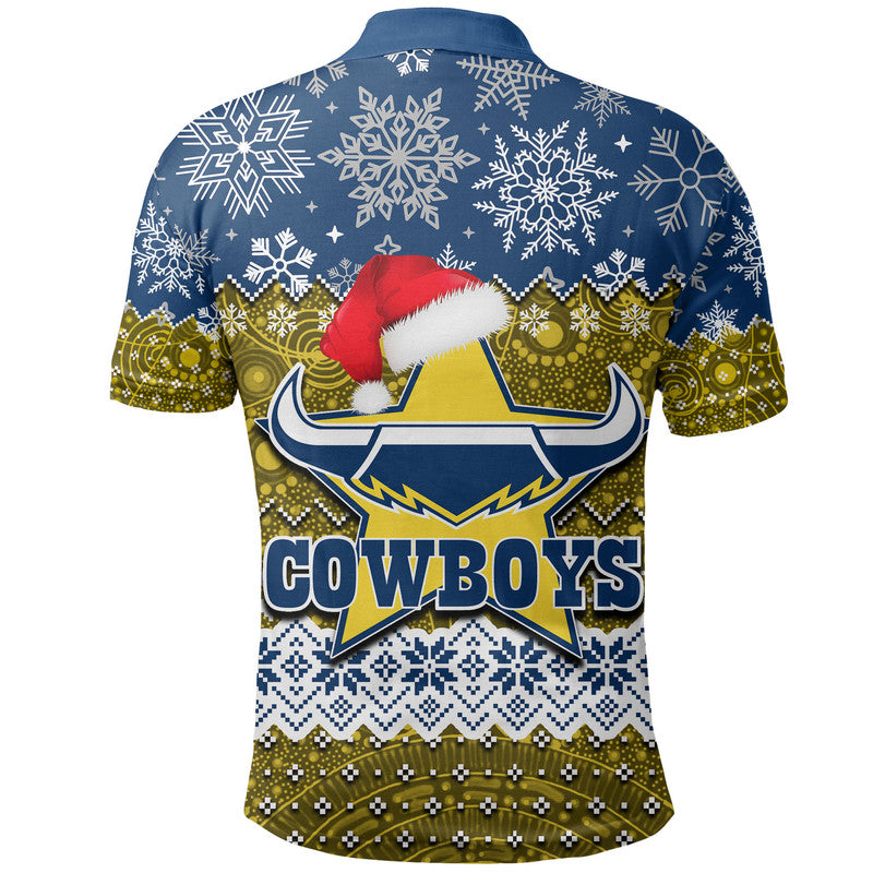 Cowboys Rugby Polo Shirt Christmas 2022 - Vibe Hoodie Shop